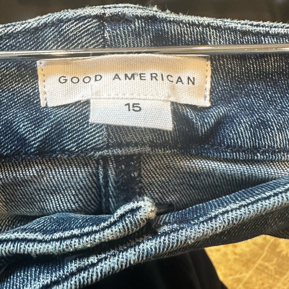 Good American  Plus Size Good Waist Crop High Rise Jeans - Picture 7 of 8